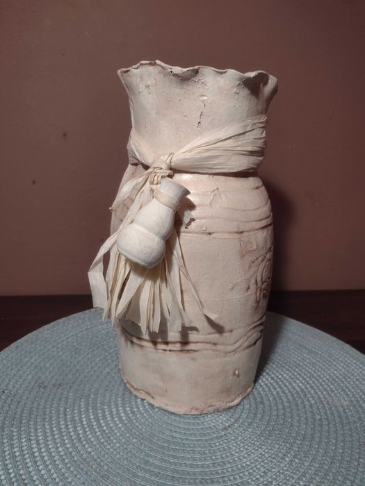 Dzban wazon gliniany dekoracyjny