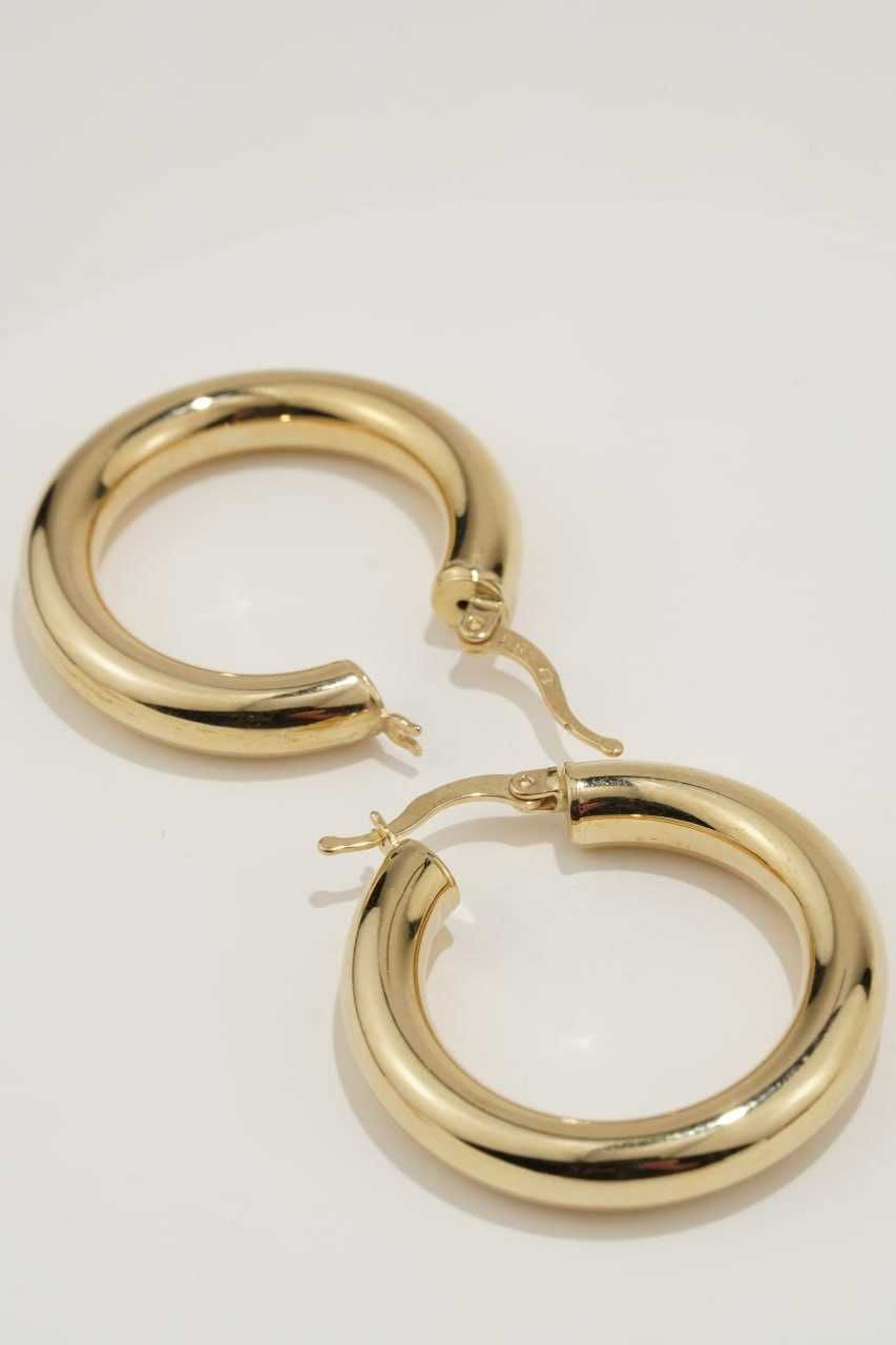 Złote kolczyki 14K 5.07g