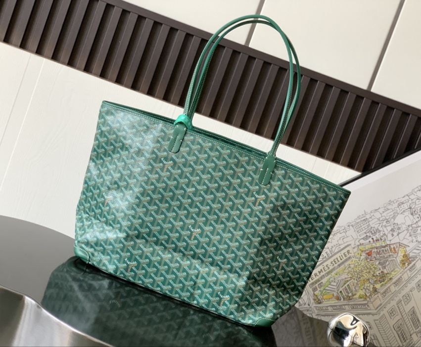 torebka Goyard zielona