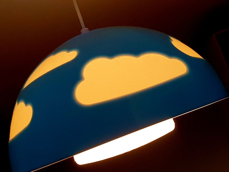 Lampa wisząca IKEA dla dzieci