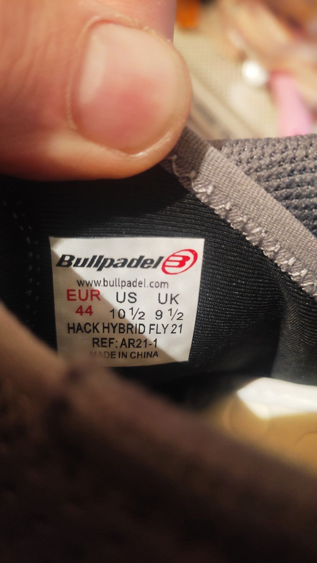 Bullpadel Hack Hybrid Fly 21 кроссовки мужские для тенниса