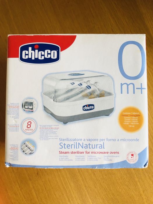 Esterilizador biberões para microondas
