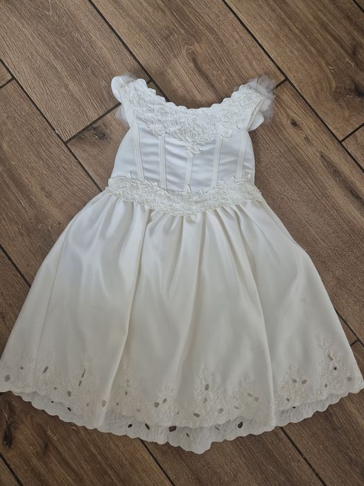 Sukienka wizytowa chrzciny, komunia, wesele 98/104