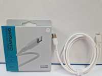 Benks Kabel D45 - USB na Lightning - 2,4A 1,2 metra biały