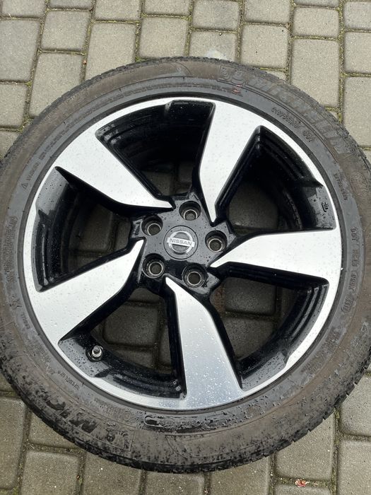 Alufelgi 5x114,3 18 cali Nissan Qashqai J11 X-trail opony 215/55/18