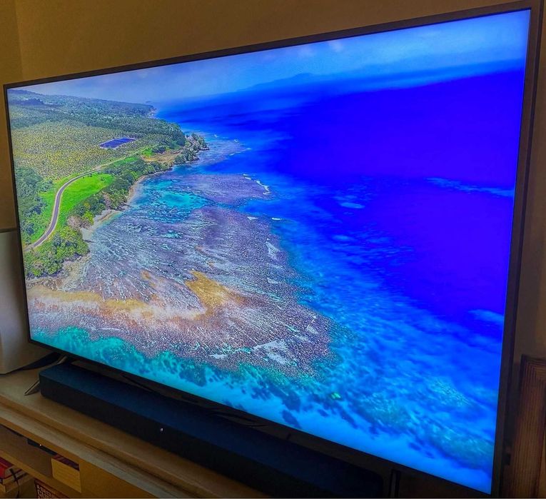 TV Samsung QLED 55" Q60R 2019/ caixa original + comando