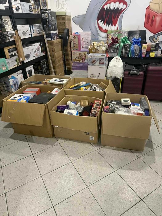 Boxy duże kategoria A B C mix elektronika zabawki sprzęt agd narzędzia