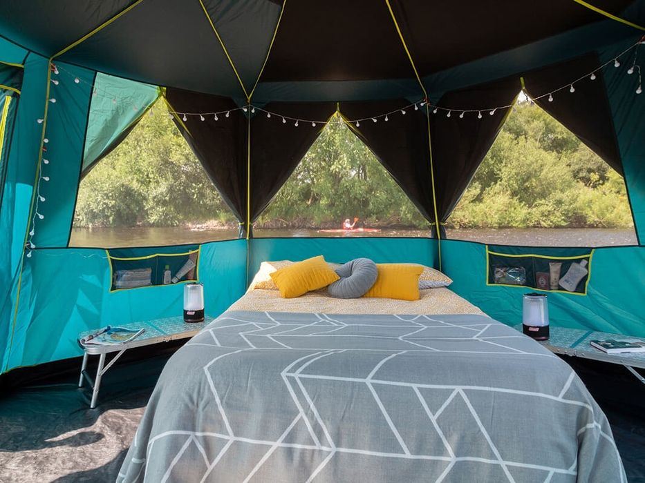 Octagon Coleman 8 osób 2 metry wysoki