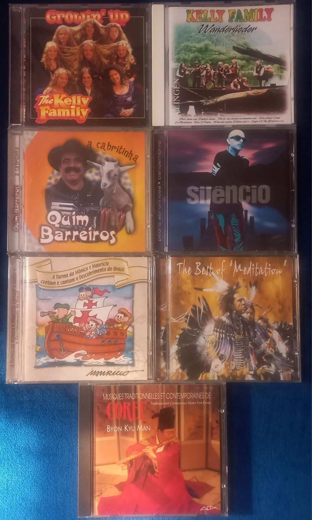 Conjunto de Cds  várias bandas