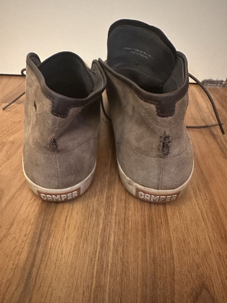 Buty skorzane solidne Camper r 45 wkladka 30cm