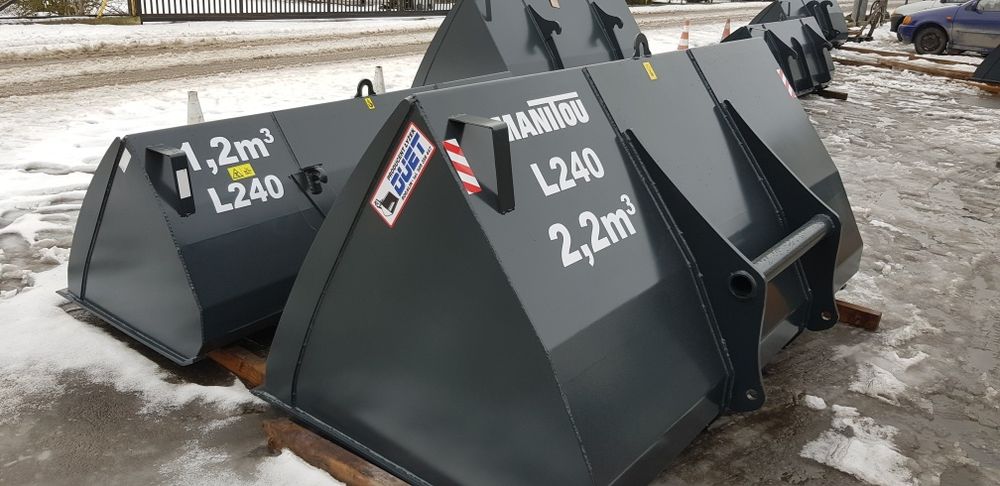 Łyżka szufla jcb manitou PRODUCENT cat 2.2 m3 240 cm