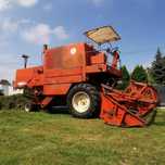 Bizon z056 kombajn zbożowy  przyczepa  siewnik zamiana