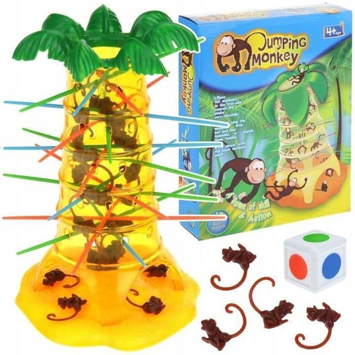 gra zręcznościowa monkeys skaczące spadające małpki hit