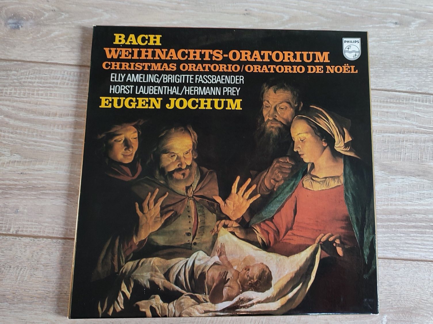 Jan Sebastian Bach Oratorium Bożonarodzeniowe 3 płyty winylowe