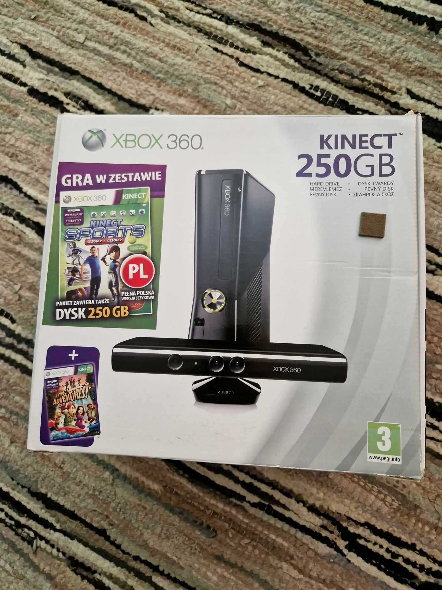 Sprzedam konsolę Xbox 360 + Kinect + 20 gier