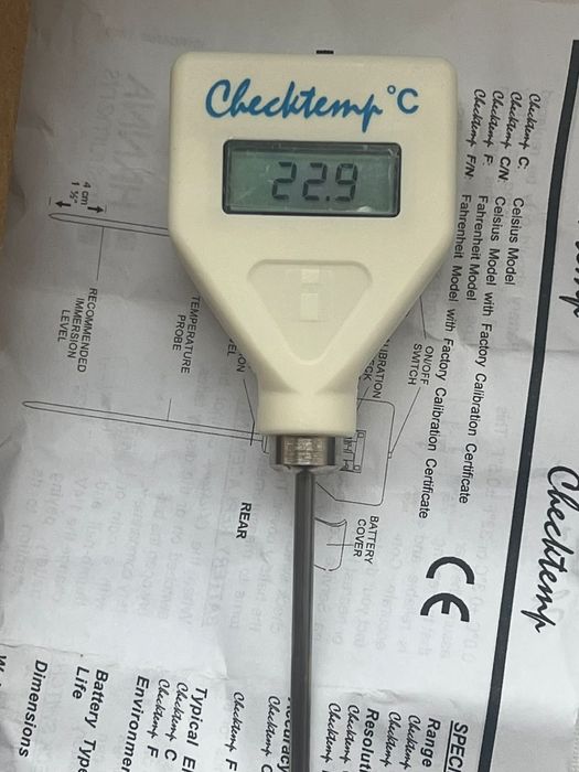 Термометр цифровий портативний термометр