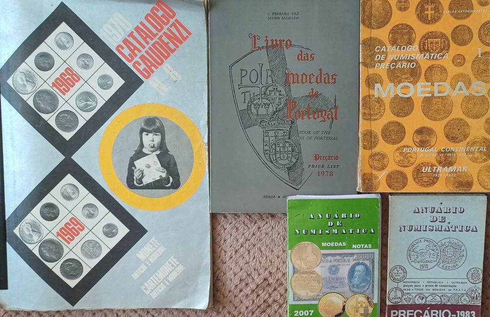 Numismática 5 Livros