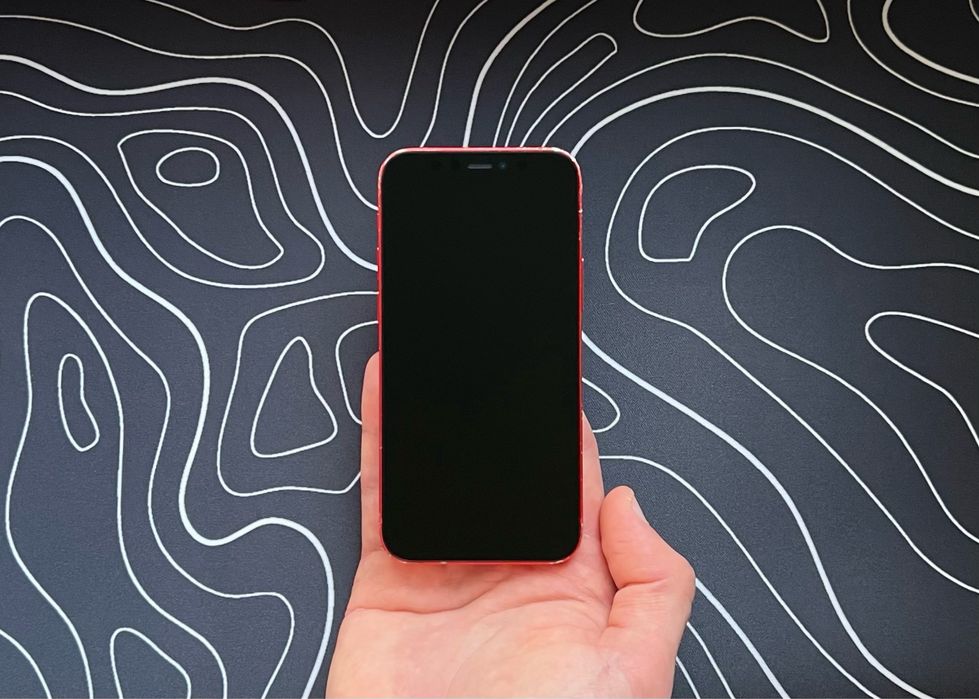 Отличный iPhone 12 MINI - 256 гб - NEVERLOCK - 100% АКБ - RED