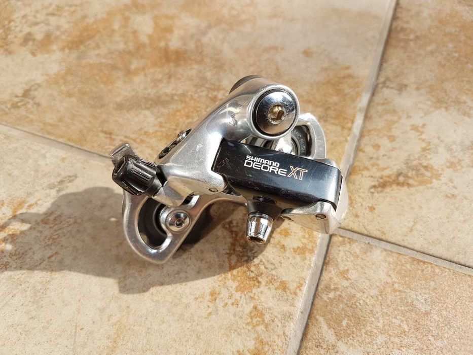 przerzutka tył Shimano DEORE XT, RD-M735, retro mtb