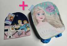 Mochila + Gorro Frozen Disney Criança