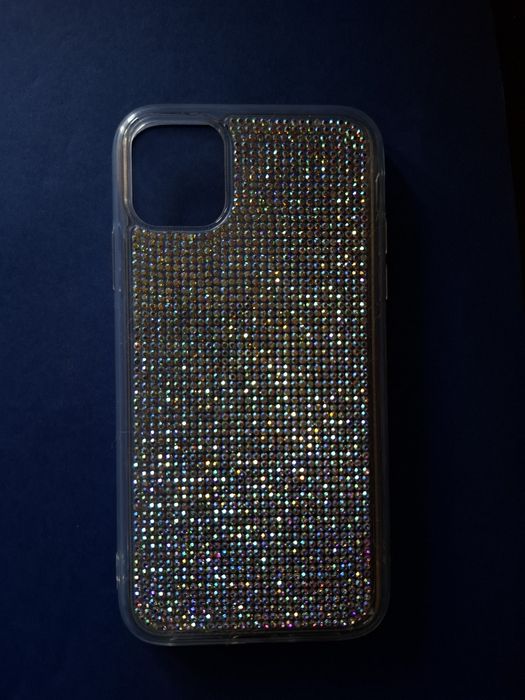 Чохол на iPhone 11 зі стразами