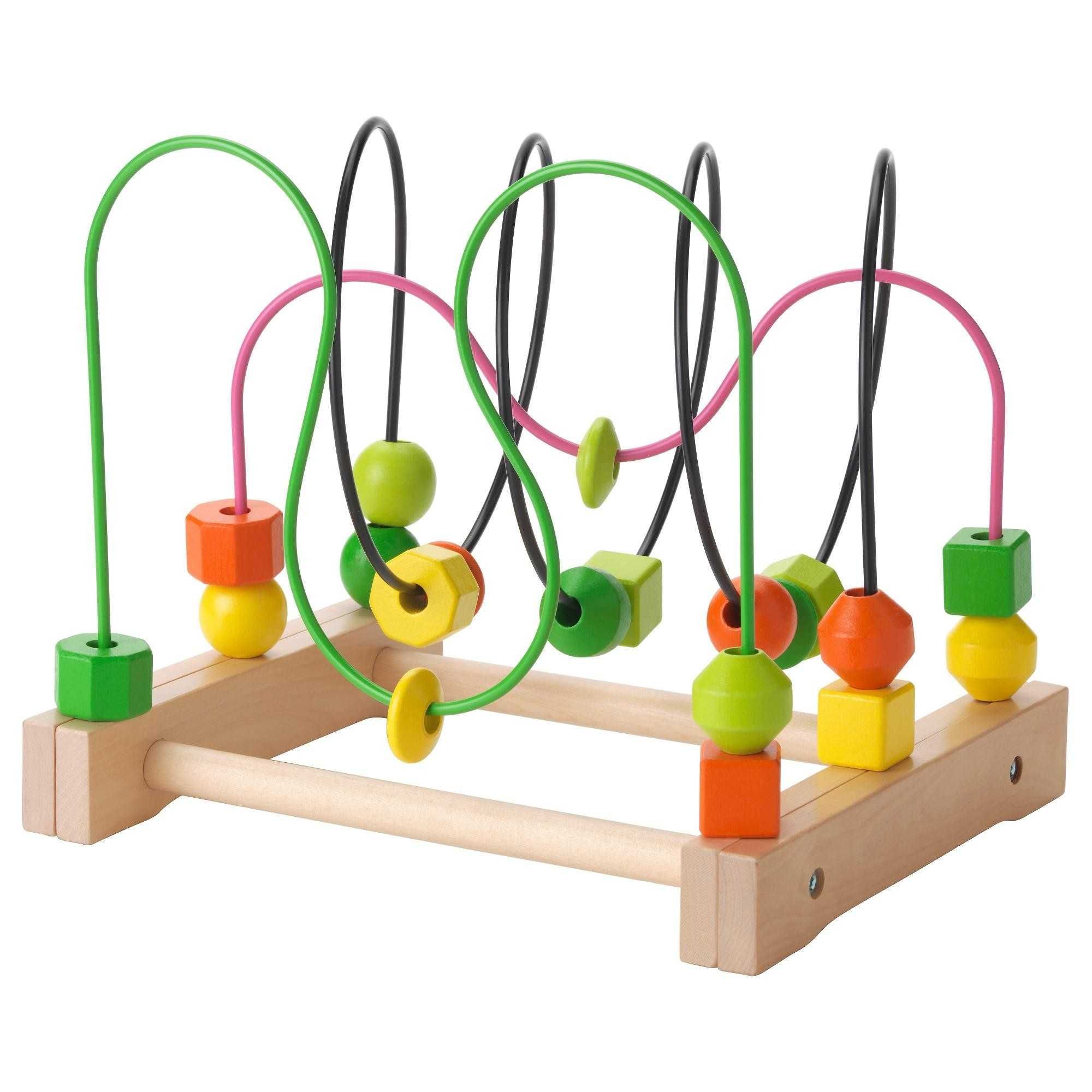 IKEA MULA_Kolejka_zabawka dla małych dzieci
