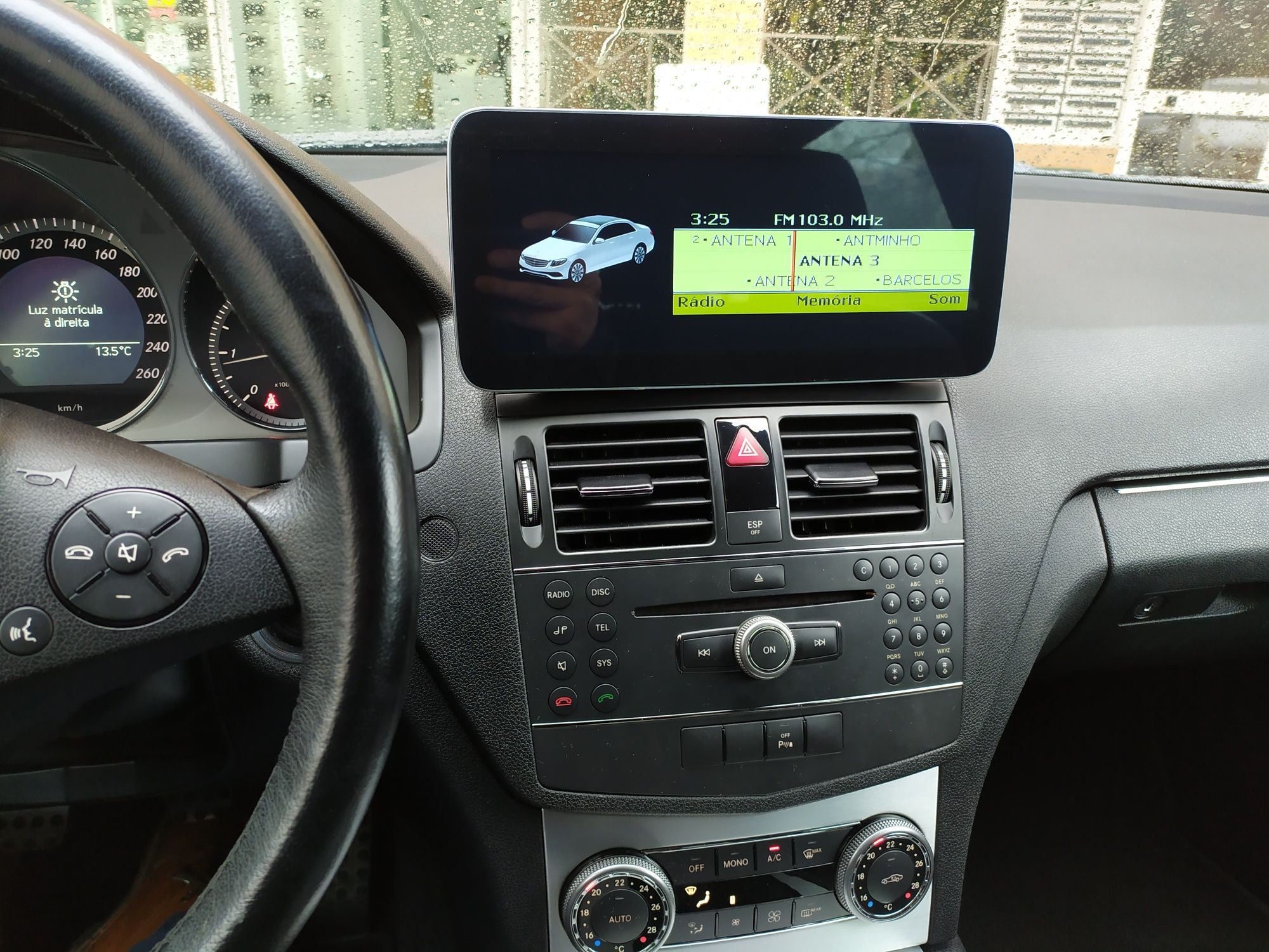 Mercedes Android Classe C W204 GPS BLUETOOTH USB CÂMARA