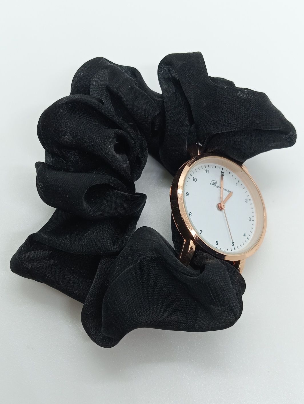 Zegarek, Złoty kolor, Scrunchie