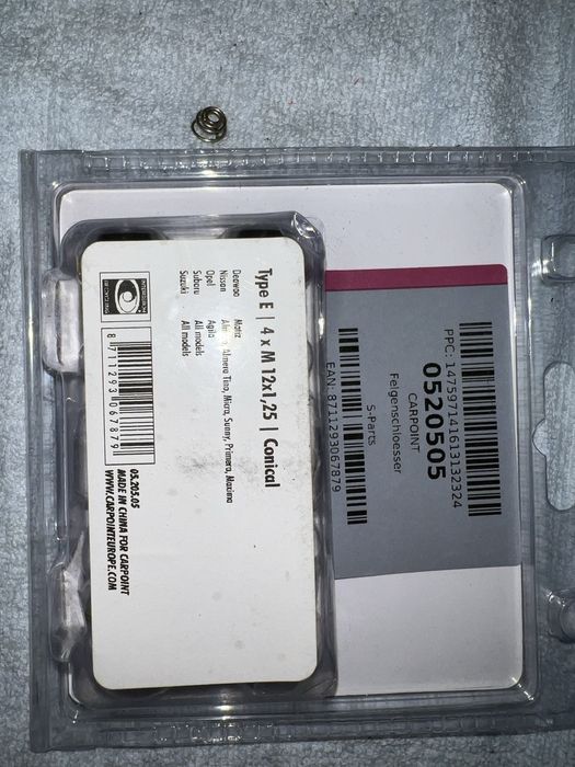 Porcas antiroubo Suzuki Grand Vitara