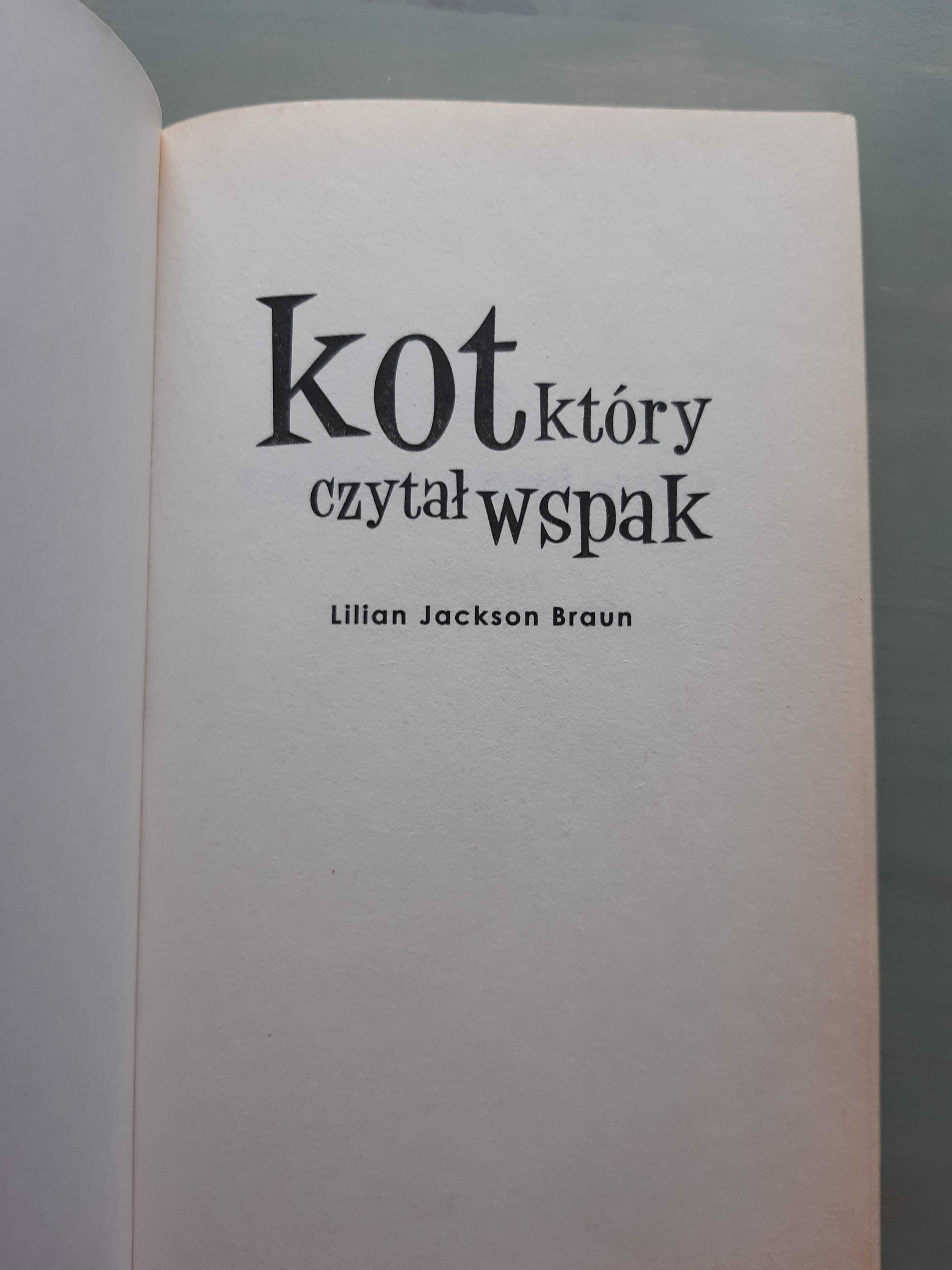 Kot który czytał wspak