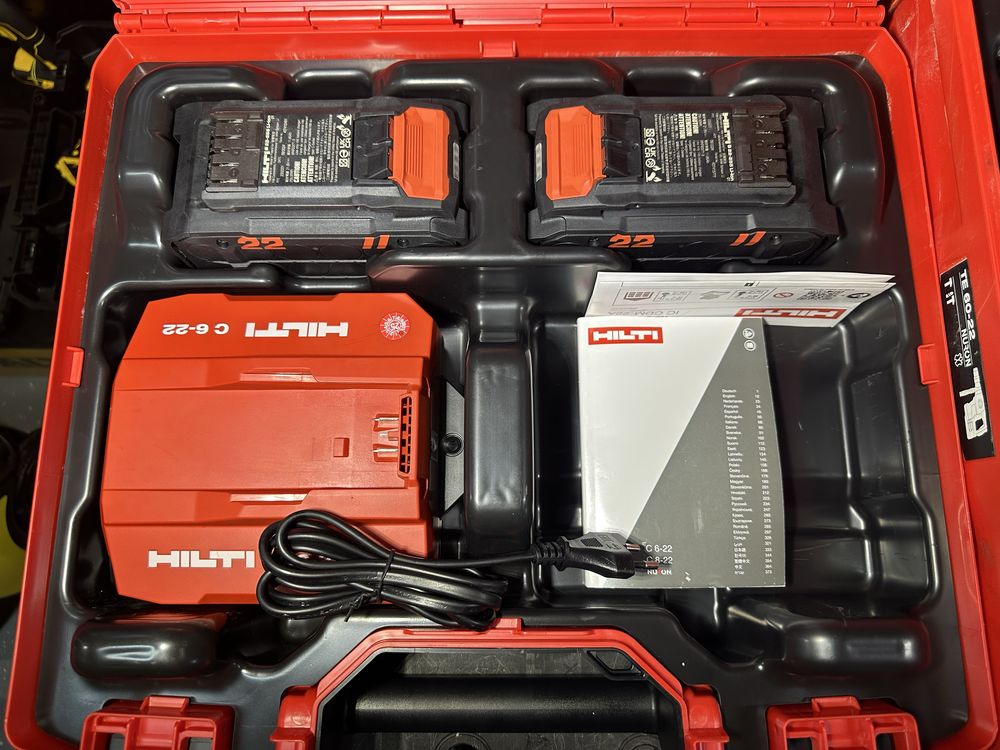 Безщітковий аккумуляторний перфоратор Hilti Te 60 22 ATC AVR Nuron