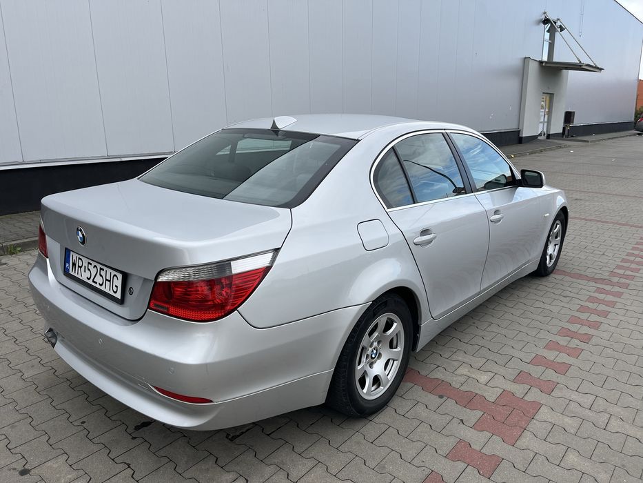 BMW E60 2.2 170KM MANUAL Sedan Szyberdach Podgrzewane Fotele  Zamiana