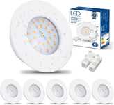 HiBay Zestaw 6 reflektorów 7W 850lm reflektor sufitowy LED do zabudowy