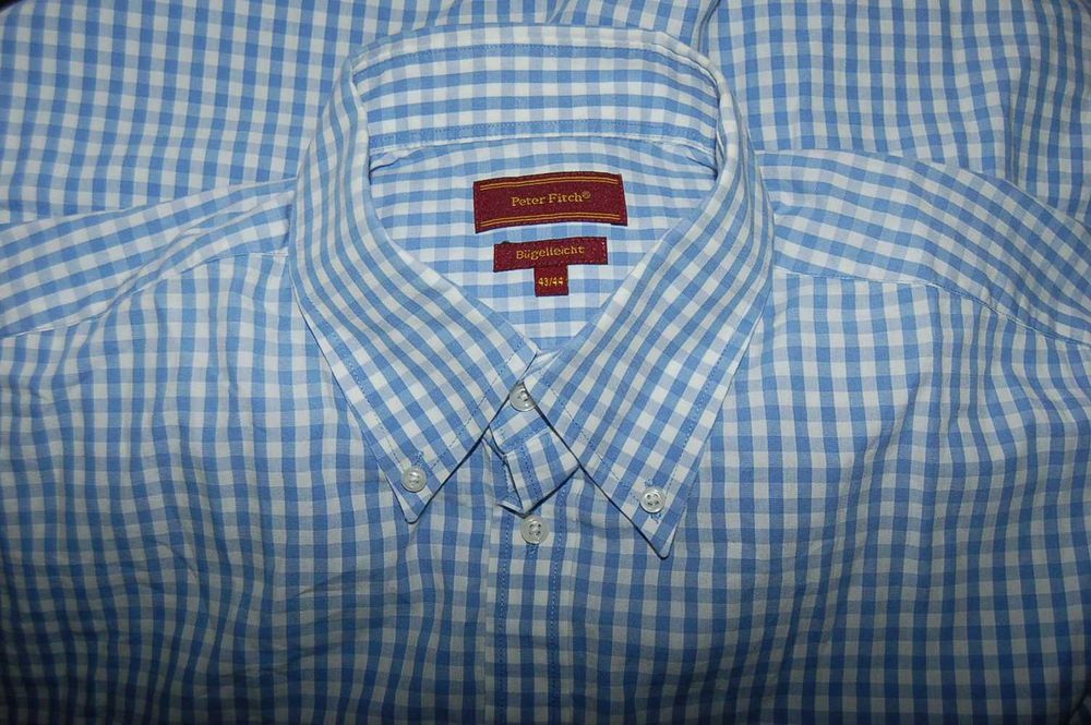 PETER FITCH roz .XL/XXL  43/44  koszula męska w kratę jak nowa