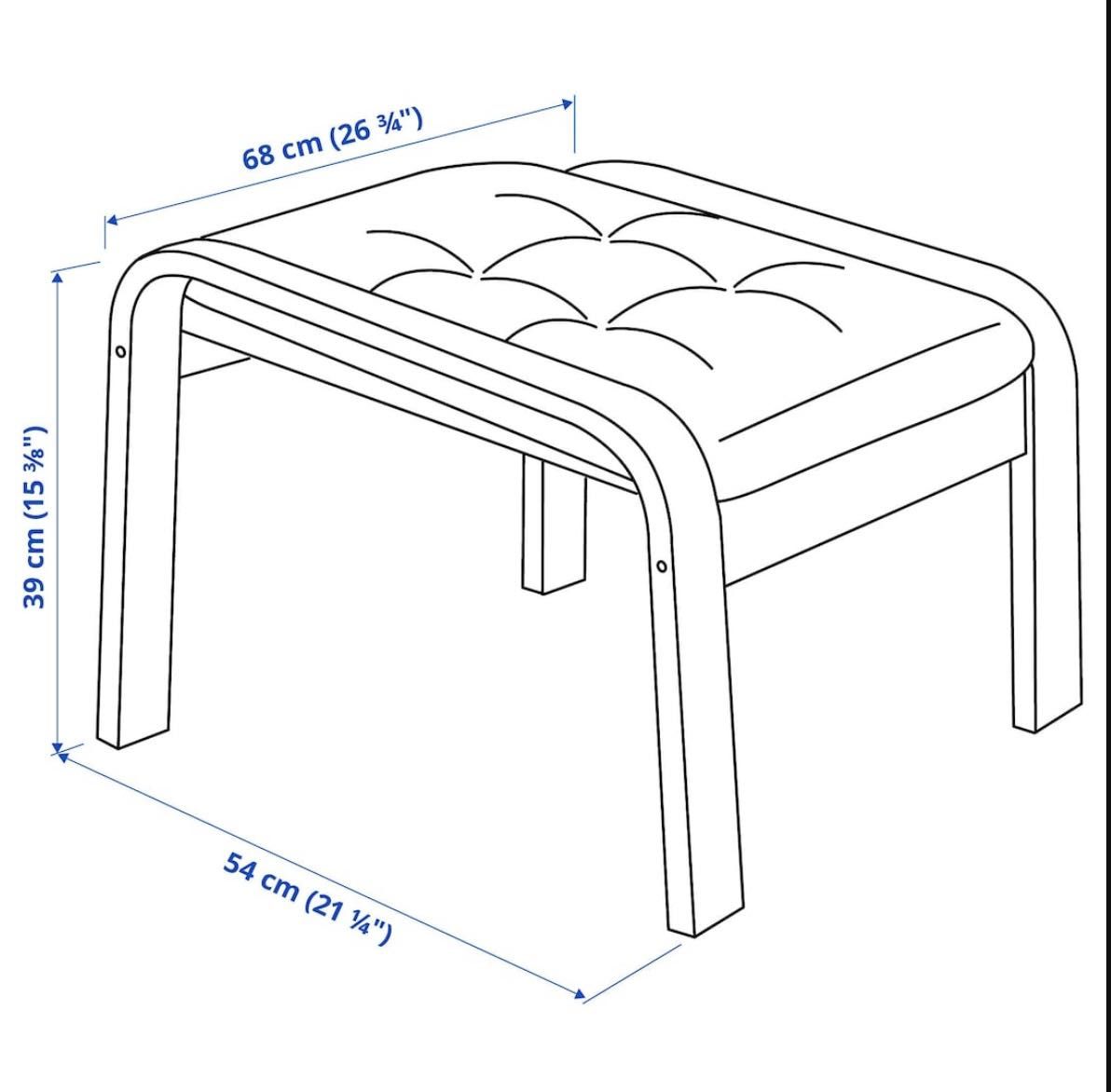Pousa-pés POANG IKEA