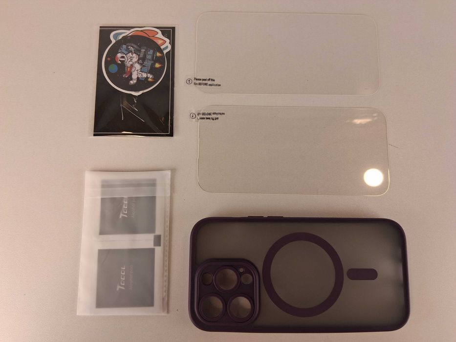 Y145 Etui Na Telefon iPhone 14 Pro Szkło Hartowane Ochrona Zestaw