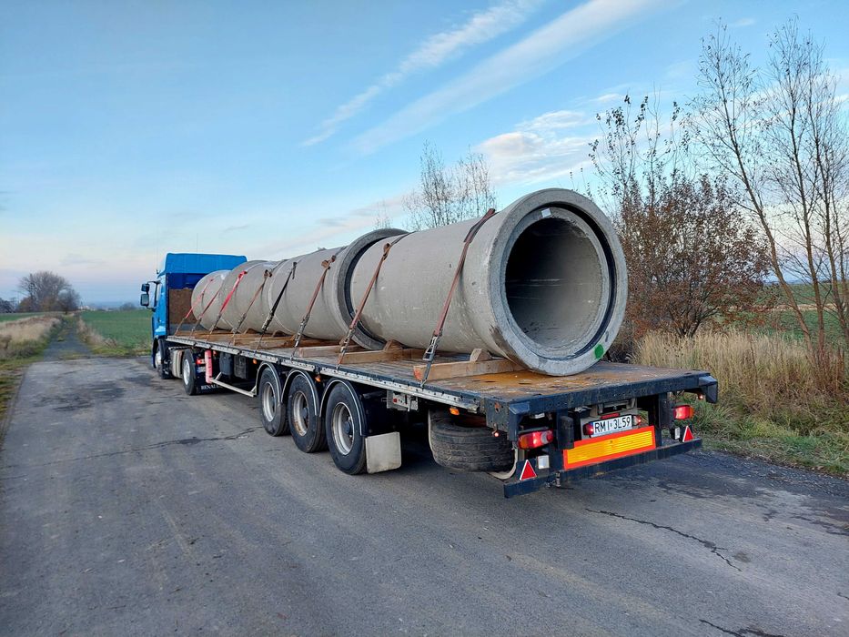 TRANSPORT dłuzyca platforma slomy plyt drogowych konstrukcji kontenery