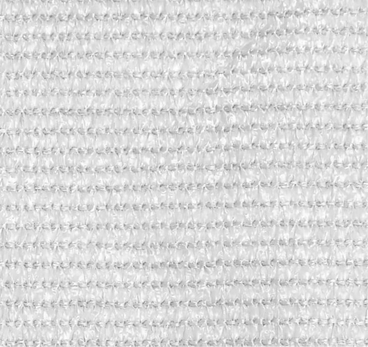 Parawan balkonowy mata cieniująca 120x600 HDPE biały