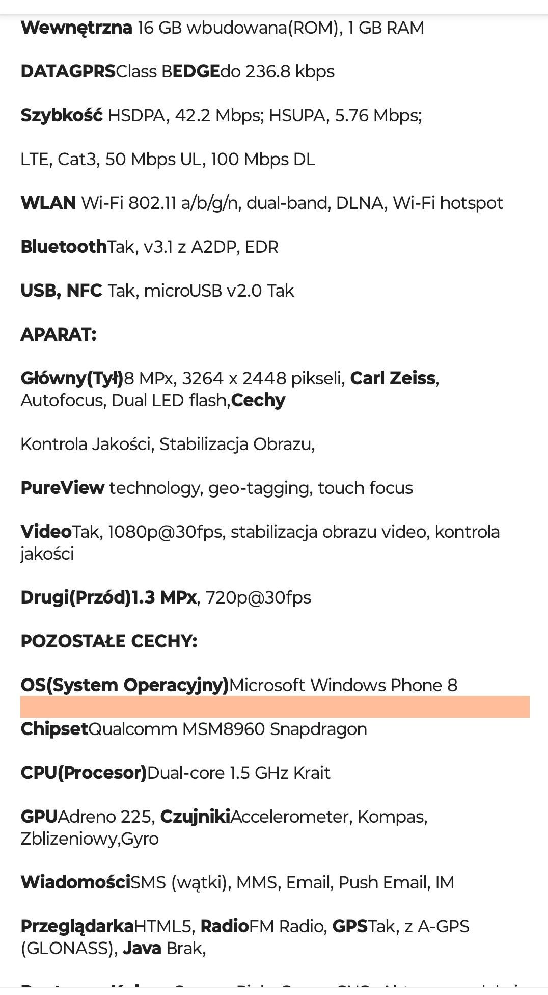 Nokia lumia 925 Microsoft