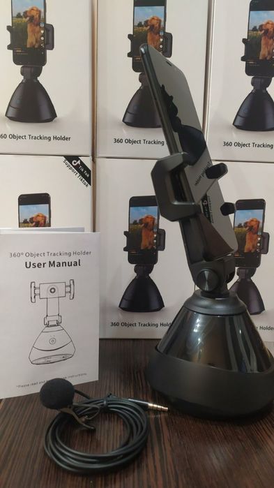 Смарт штатив настольный робот-оператор для блогеров с датчиком движени