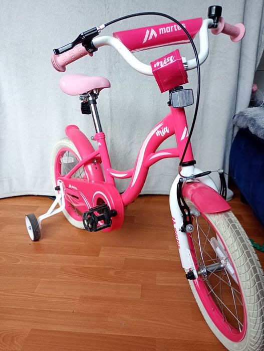 Martes-śliczny rowerek dla dziewczynki