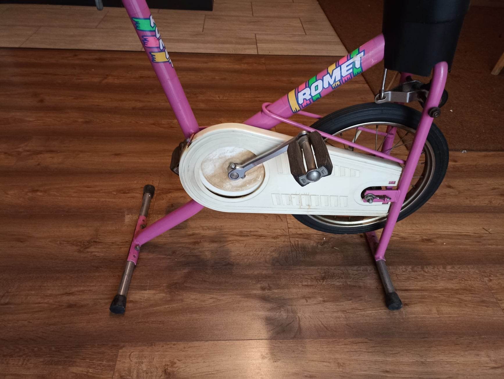 Rowerek stacjonarny z PRL romet