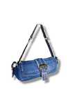 Y2K Indie Sleaze Vintage Denim Shoulder Bag Jeansowa Torba na ramię