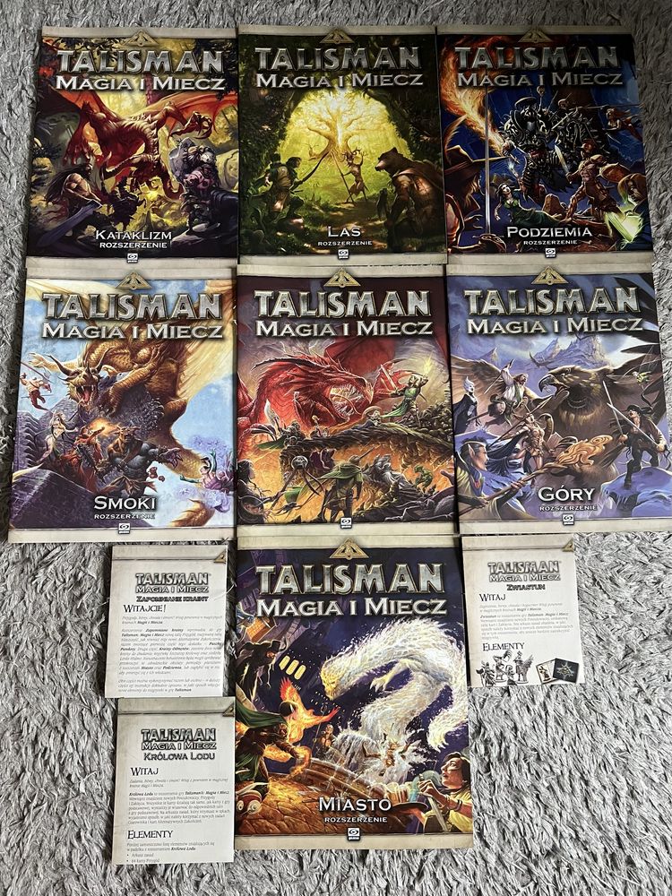 Talisman Magia i Miecz MEGA zestaw unikat