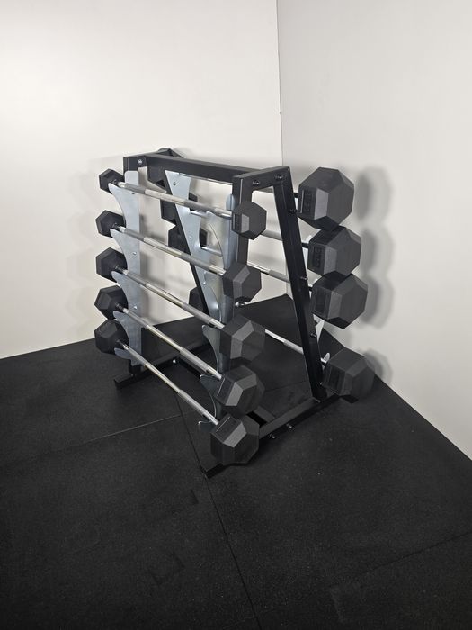 Zestaw sztang modułowych Hex proste od 10 kg.do 50 kg.