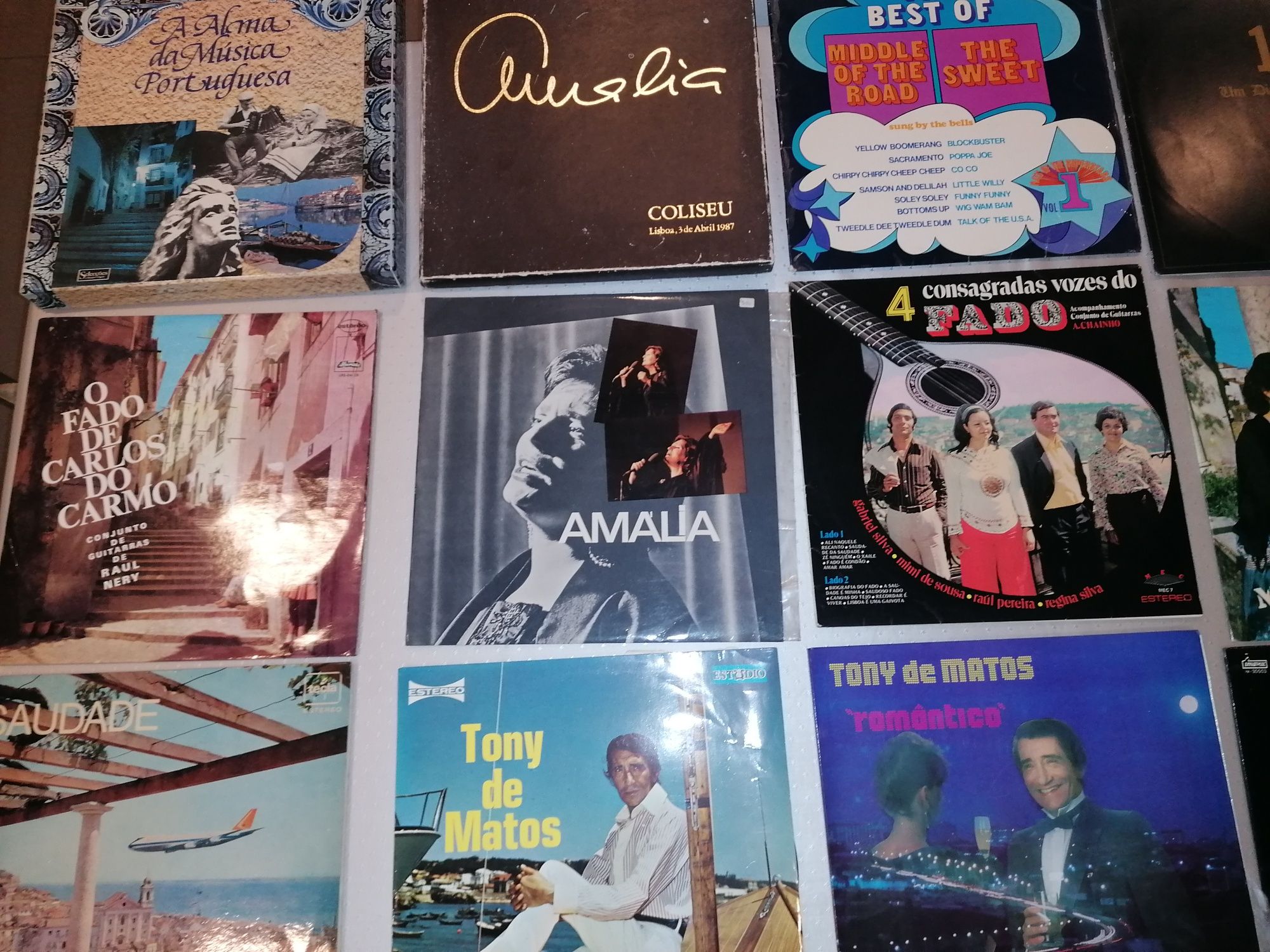 Vários discos vinil