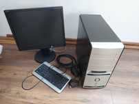 Komputer Intel Core2 Quad Q9300 dysk SSD intel 120GB RAM 8GB monitor