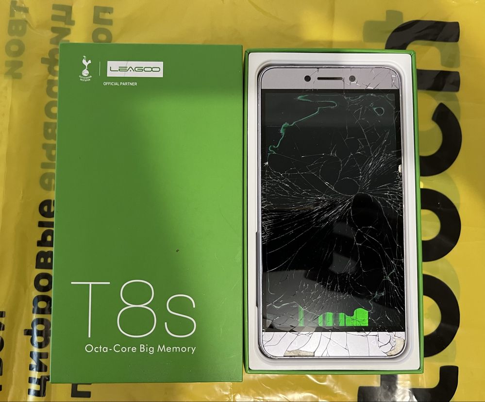 Смартфон(Телефон) LEAGOO T8s на запчастини