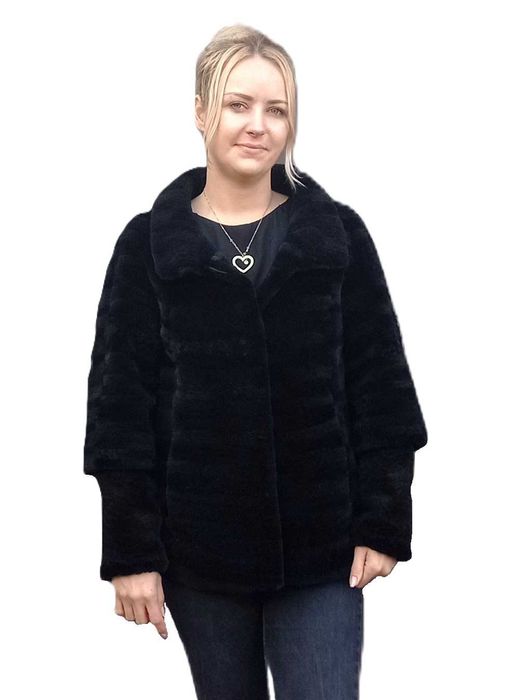 Kurtka kawałki norcze ogonki strzyżone Elisa