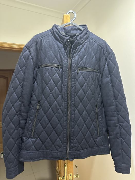 Casaco Azul Zara Homem